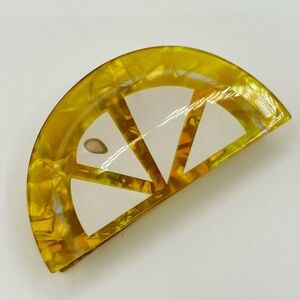 Lemon Slice Hair Clip New